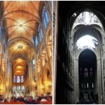 تصاویری از قبل و بعد از آتش‌سوزی ویرانگر کلیسای نوتردام
